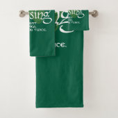 An Irish Blessing Bad Handdoek (Insitu)