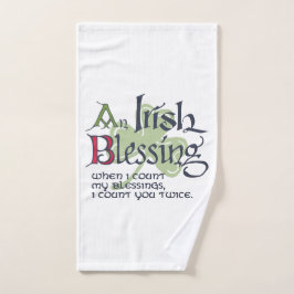 An Irish Blessing Bad Handdoek