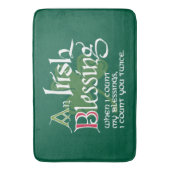 An Irish Blessing Badmat (Voorkant Verticaal)
