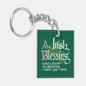 An Irish Blessing Sleutelhanger (Voorkant Links)