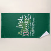 An Irish Blessing Strandlaken (Voorkant)
