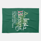 An Irish Blessing Theedoek (Horizontaal)