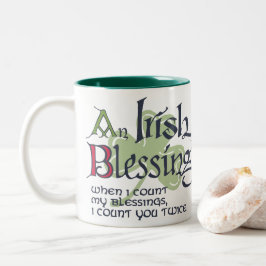 An Irish Blessing Tweekleurige Koffiemok