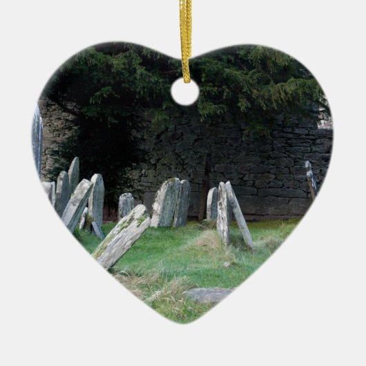 An Irish Grave Yard Keramisch Ornament (Voorkant)