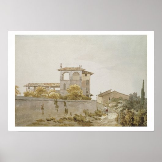 An Italy Villa Poster (Voorkant)