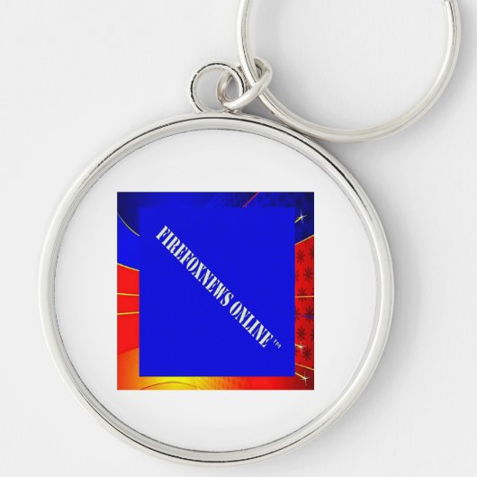 An Official FIREFOXNEWS ONLINE™ Key Ring Sleutelhanger (Voorkant)