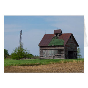 An Old Illinois Barn