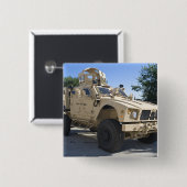 An Oshkosh M-ATV Vierkante Button 5,1 Cm (Voorkant /achterkant)