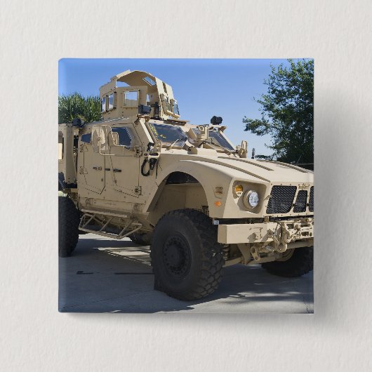 An Oshkosh M-ATV Vierkante Button 5,1 Cm (Voorkant)