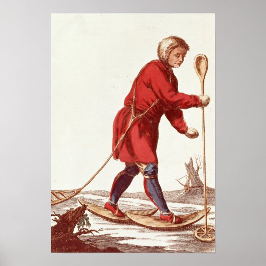 An Ostiak Hunting Ermine Poster (Voorkant)