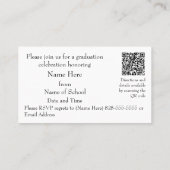 An Otter Grad Party Invitation Enclosure Card (Dos)