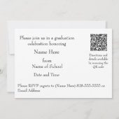 An Otter Graduation Party Invitation Card (Dos)