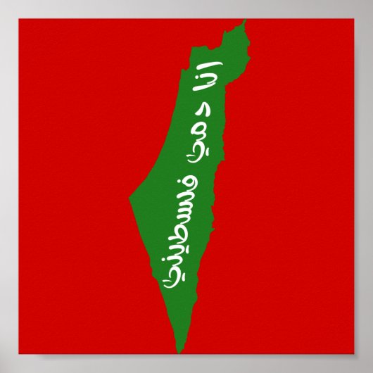 Ana Dammi Falasteeni Poster (Voorkant)