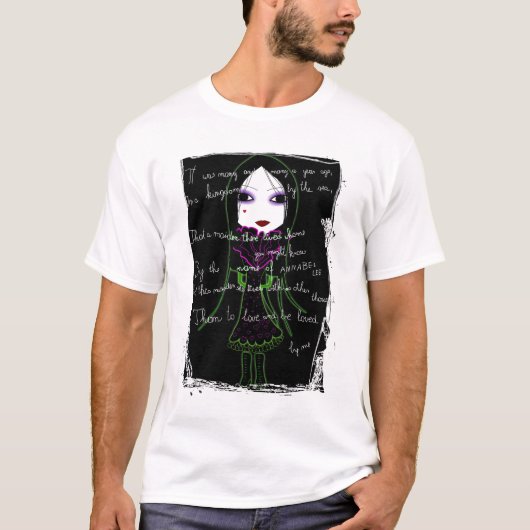 Anabel Lee T-shirt (Voorkant)