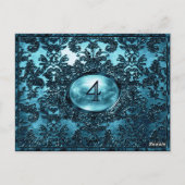 Anabelle Goyle Victoriaans-tabelkaart Briefkaart (Achterkant)