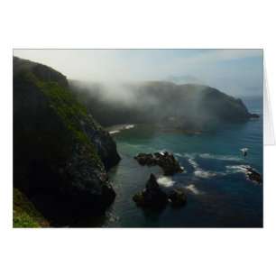 Anacapa Island brumeuse aux Îles Anglo-Normandes