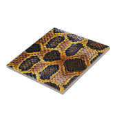 Anaconda Snake Skin Print Tegeltje (Zijkant)