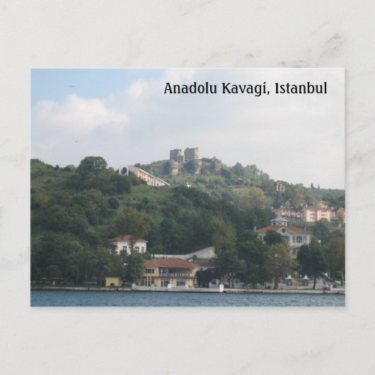 Anadolu Kavagi, Istanbul Briefkaart (Voorkant)