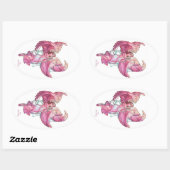 Anael 2 ovale sticker (Vel)