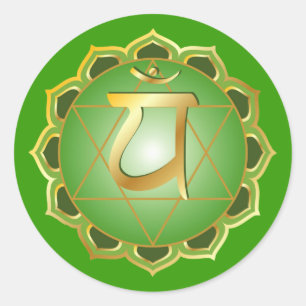 anahata of hartchakra Sticker