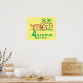 Anaheim Bowl Poster (Keuken)