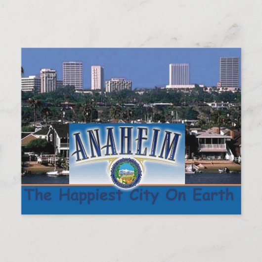 ANAHEIM BRIEFKAART (Voorkant)