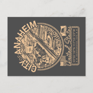 ANAHEIM CALIFORNIA - STAD ANAHEIM CA BRIEFKAART