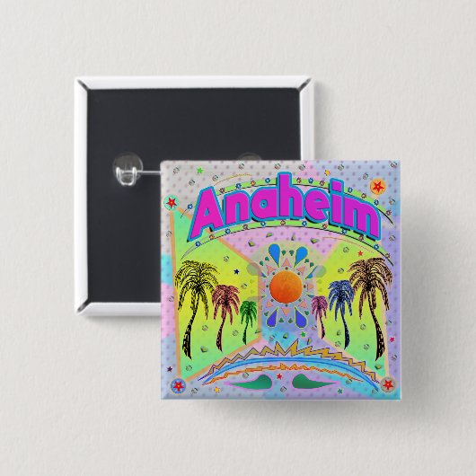 Anaheim Calm Desire Button (Voorkant /achterkant)