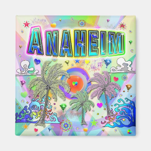 Anaheim Deep Dream Magnet Magneet (Voorkant)