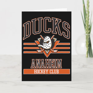 Anaheim Ducks Hockey Club Grijs Officieel Gelicent Kaart