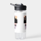 Anaheim Skyline Latitude en Longitude Waterfles (Rechts)