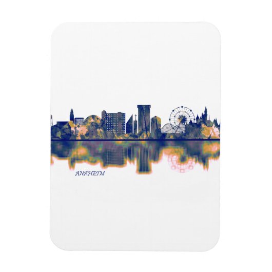 Anaheim Skyline Magneet (Verticaal)
