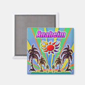 Anaheim Summer Love Magnet Magneet (Voorkant / Achterkant)