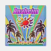 Anaheim Summer Love Magnet Magneet (Voorkant)