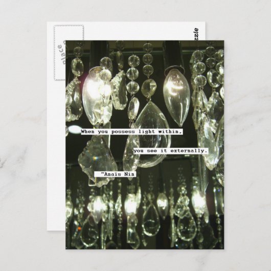 Anais Nin quote Briefkaart (Voorkant / Achterkant)