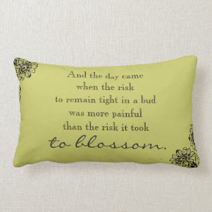 Anais Nin Risk Quote Sierkussen Kussen
