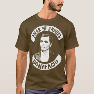 Anak Ni Andres Bonifacio trotse Filipijnse slogan T-shirt