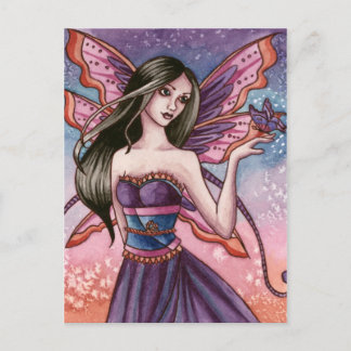 Analiese - Carte postale Fée Papillon