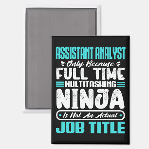 Analist-assistent Multitasker Functie Titel Vaardi Magneet