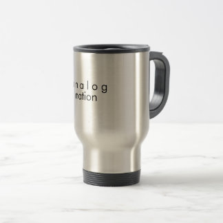 Analog Nation RVS Reisbeker