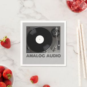 Analoge audio servet