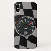  analoge automatische Tachometer-racering Case-Mate iPhone Case (Achterkant)
