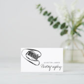  analoge camera fotografie visitekaartje (Staand voorkant)