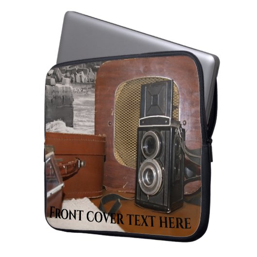analoge camera-recorder laptop sleeve