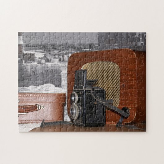 analoge camera-recorder legpuzzel (Horizontaal)