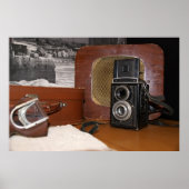 analoge camera-recorder poster (Voorkant)