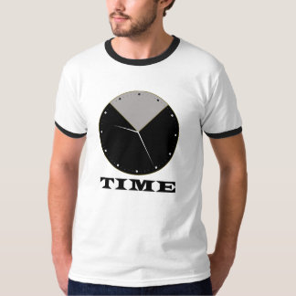 Analoge klok t-shirt
