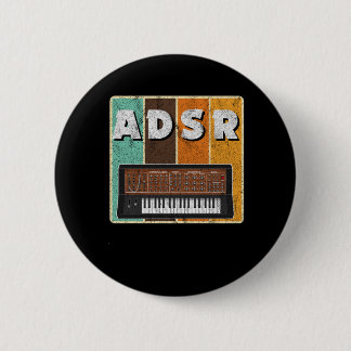 Analoge modulaire ADSR-Vintage Retro-cadeau Ronde Button 5,7 Cm