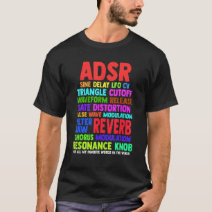 Analoge modulaire Synthesizer I Musici Eurorac T-shirt