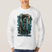 Analoge nostalgie, ontwerp t-shirt (Voorkant)